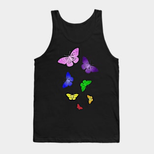 Cheerful Butterfly Tank Top